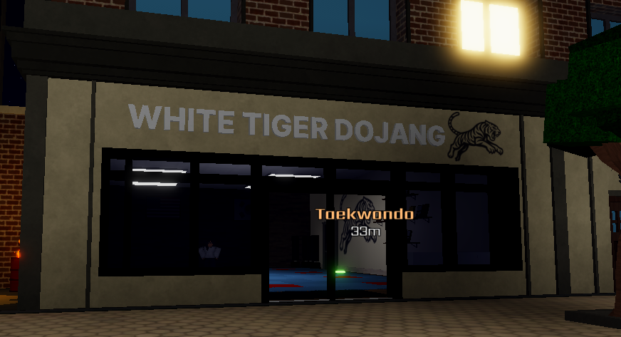 White Tiger Dojang Exterior Location